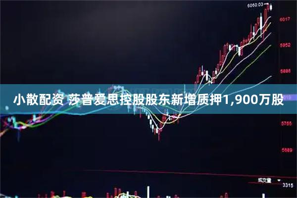 小散配资 莎普爱思控股股东新增质押1,900万股