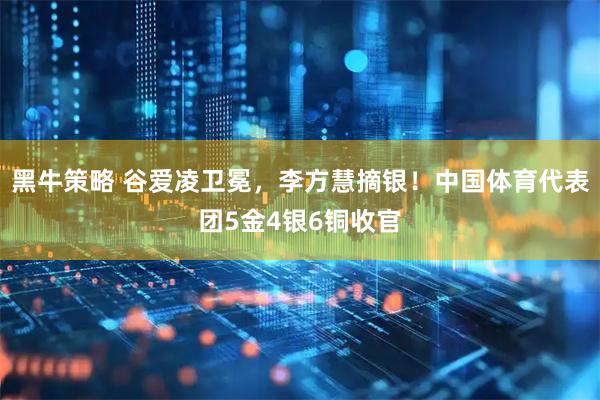 黑牛策略 谷爱凌卫冕，李方慧摘银！中国体育代表团5金4银6铜收官